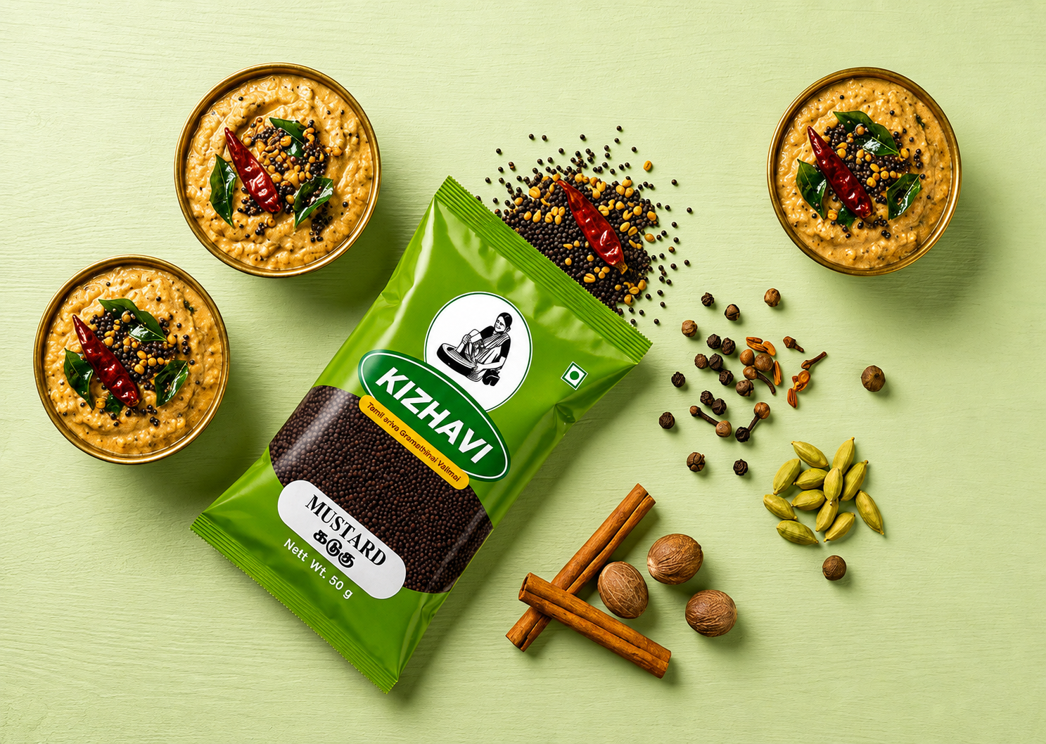 KV Kizhavi Mustard 50g variant